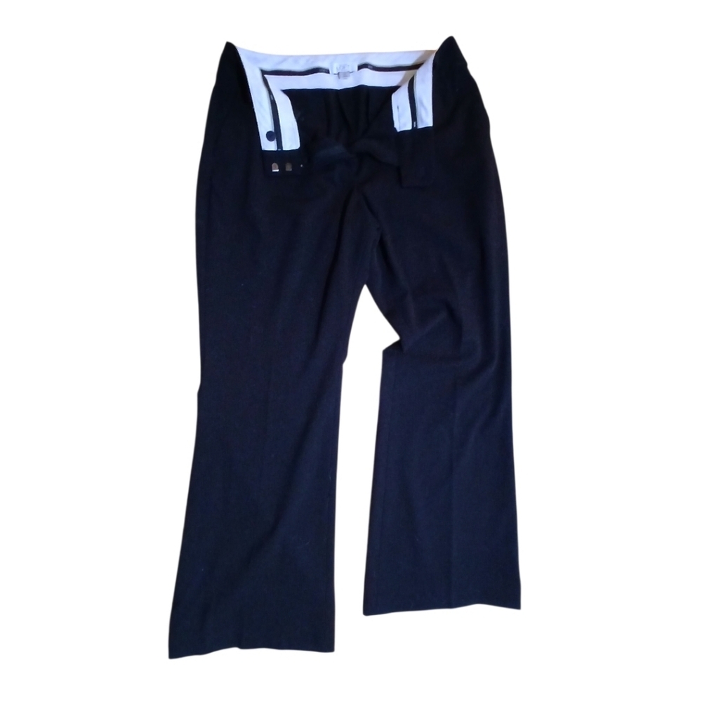 LOFT Petites Black Trousers Size 12P